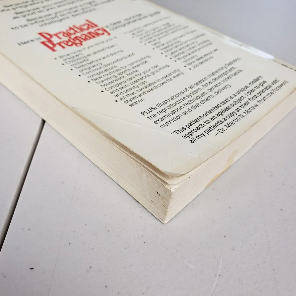 Practical Pregnancy Maxine Gold Wolfe Margot Goldsmith 1981 Vintage Paperback